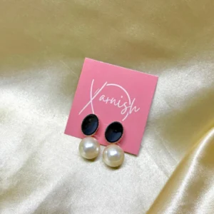 Home pearl drop earrings